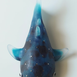 ガラス「ヤドカリ(海)」/ オブジェ 置物 立体・オブジェ ガラスぷかり