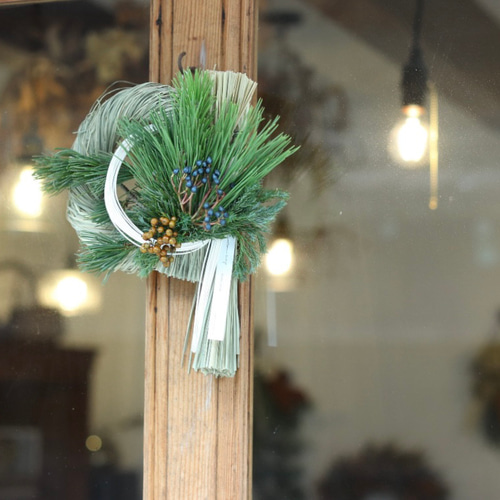 松のシンプルしめ縄 しめ縄・しめ飾り お花とアクセサリーのお店 通販