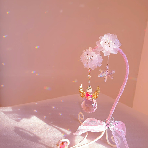 サンキャッチャー♡ハンドメイド「サクラサク」