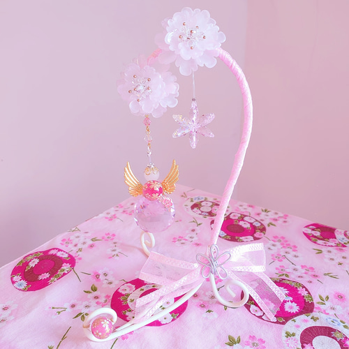 サンキャッチャー♡ハンドメイド「サクラサク」 サンキャッチャー