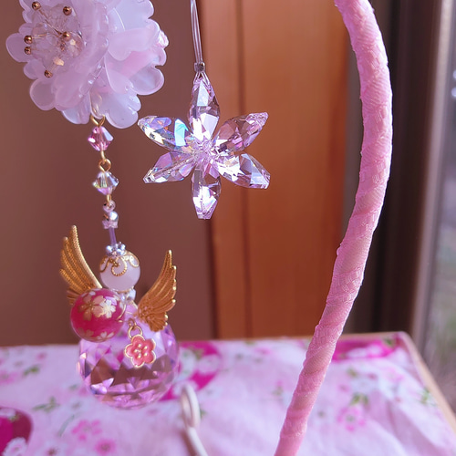 サンキャッチャー♡ハンドメイド「サクラサク」 サンキャッチャー♡ハンドメイド「サクラサク」