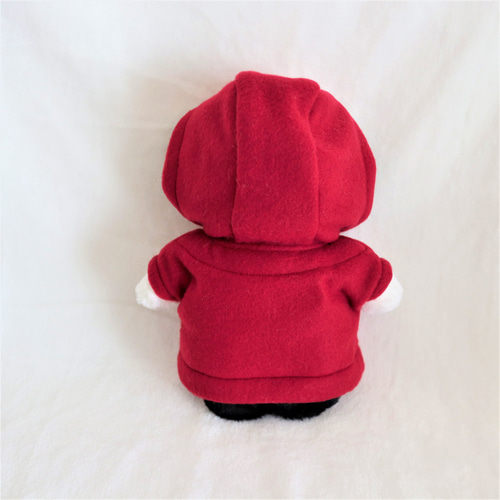へなちょこちゃん・ハンドメイド ぬいぐるみ ふわふわぺちゃんこにゃんこのぬいぐるみ（ねこ_ブラック）※Noah
