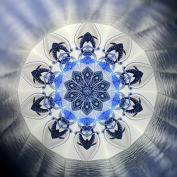 美狄亞的魔法-魔幻藍-白底【萬花筒/訂做】 第11張的照片