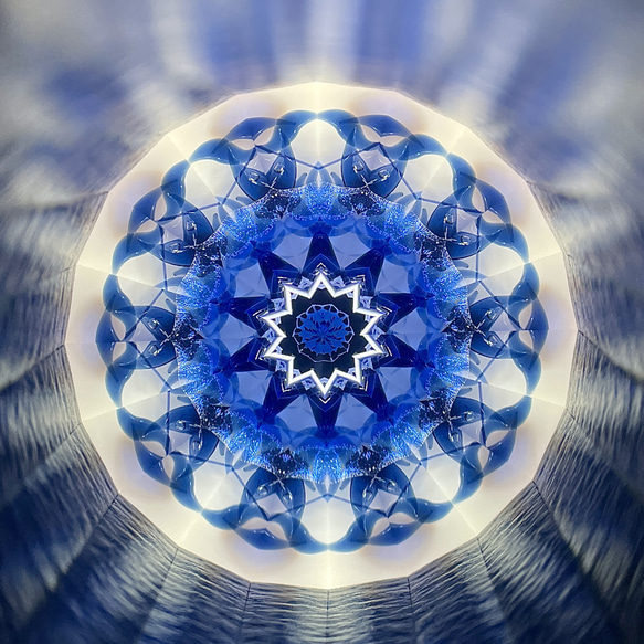美狄亞的魔法-魔幻藍-白底【萬花筒/訂做】 第6張的照片