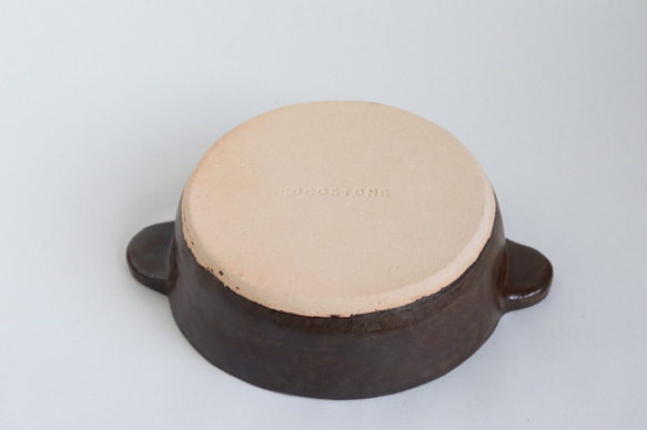 耐熱陶器　グラタン皿【1人用】 ブラウン【限定生産】 6枚目の画像
