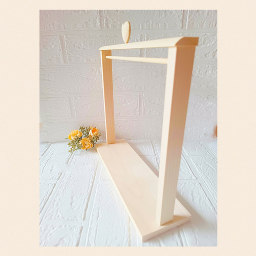 大きい サイズ ドールハンガーラック ドール家具 人形タンス ソラン