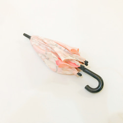 着物傘オブジェ ミニサイズ　アンティークの絹の着物使用　東京の職人が手仕事で制作　オンリーワン　プレゼントに最適　#2 5枚目の画像