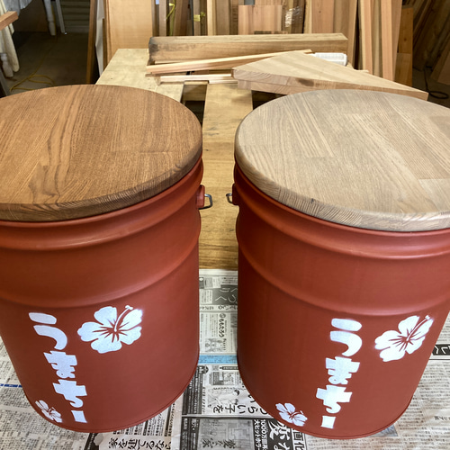 Twee Dee Drops レトロなペール缶 ペール缶のフタのみ！の販売^_^ その他インテリア雑貨 boccoya