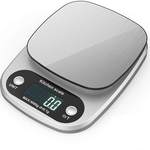 デジタルキッチンスケール ステンレススチールキッチンスケール 電子計量 家庭用キッチンスケール 食品ミニグラムスケール ジュエリー ステンレス鋼電子計数 スケール食品重量スケールデジタル LCD HD ディスプレイ野菜スーパーマーケット魚 (40 キロ/2 グラム) デジタル ... キッチンスケール 食品キッチンデジタルスケール、スマート電子デジタルスケール調理とベーキング用ステンレススチールデザイン キッチン用