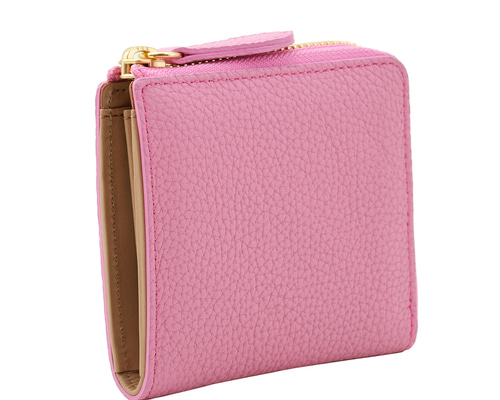 【未開封新品】ディオール レザー風 ウォレット型 L字ファスナー ピンクベージュ Dior ディオール ディオラマ チェーンウォレット ピンクベージュ