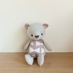 ∞ちびぬい］オーバーオール／type① デニム風 ぬいぐるみ SHIKI