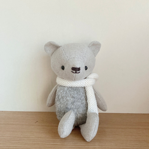 【在庫一掃】 ハンドメイド テディベア チーちゃん ぬいぐるみ viola 通販 ぬいぐるみ