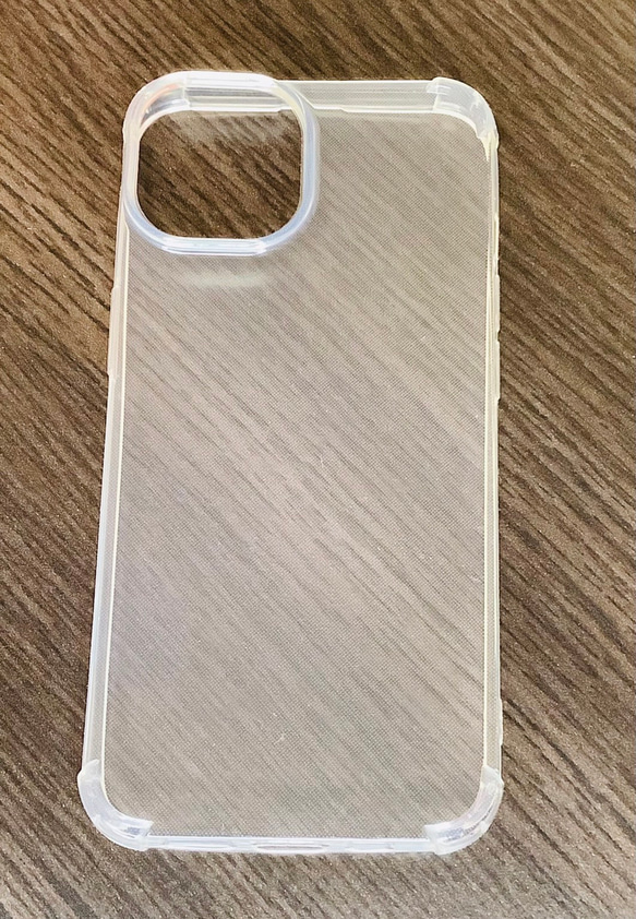 iPhone14 スマホケース 　iPhone12・12Pro用 シリコンケース　クリアタイプ（透明） 4枚目の画像