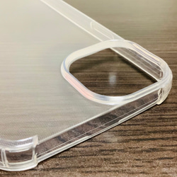 iPhone14 スマホケース 　iPhone12・12Pro用 シリコンケース　クリアタイプ（透明） 2枚目の画像