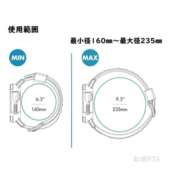 38/40㎜ 　42/44㎜　Apple watch アップルウォッチ バンド （クリア/クリアブラック） 9枚目の画像