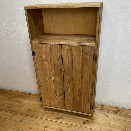 h111.5w58d27＊脚つき・A4サイズ収納可/キャビネット/大容量/電話台