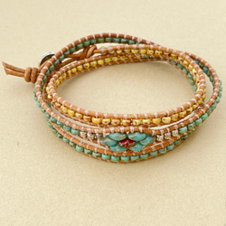 ☆SALE 20%OFF☆ティラビーズブレスレット SEDONA｜ターコイズ