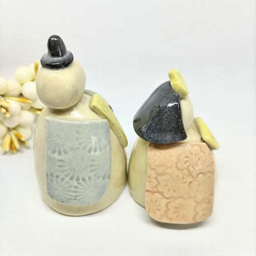 Creema限定】ちいさいおひな様(顔なし) ひな人形・雛飾り つち日