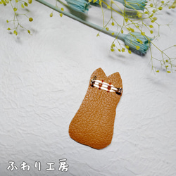 シベリアンハスキーの刺繍ブローチ　手刺繍　犬 4枚目の画像