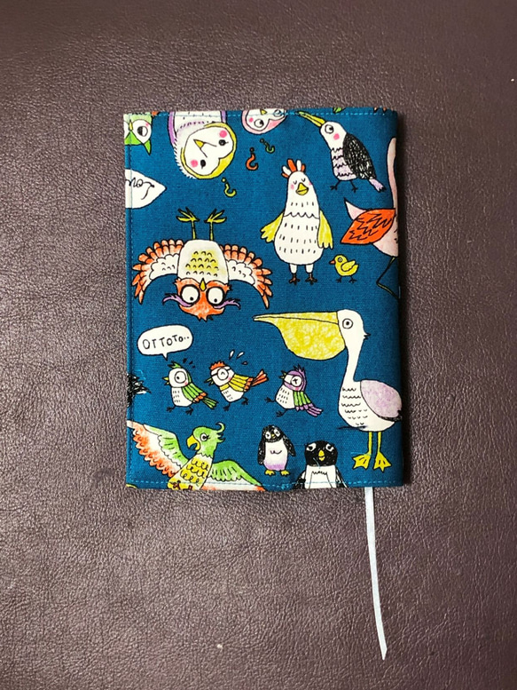 願いの鳥 文庫本サイズ ブックカバー ハンドメイド 願いの鳥 文庫本サイズ ブックカバー ハンドメイド
