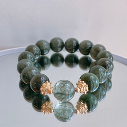 天然石ブレスレット 一点物 穏やかな一日 ブレスレット ねぇねぇ 通販