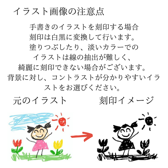 【名入り】木製キーリング 手書きイラスト 足型 手型 生年月日 記念日 母の日  父の日 出産祝い 14枚目の画像