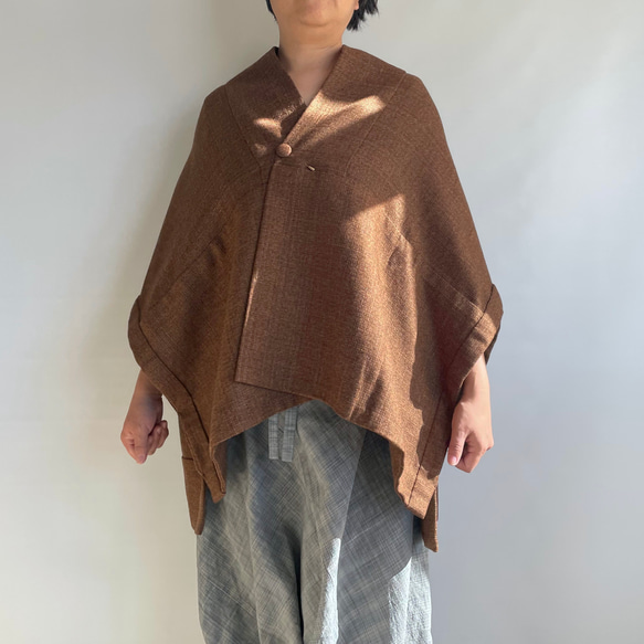 Unique item | Triangle HAORI with a Brooch -TRH260 第1張的照片