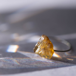七月 [12 GemStones Collection 2022] 榍石礦物寶石戒指天然石材配件 第3張的照片