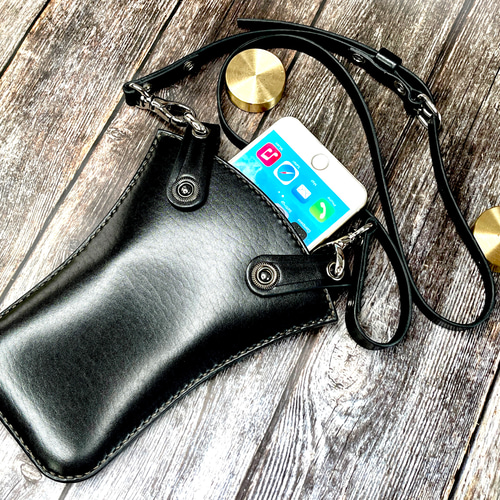 ハンドメイド・スマホショルダー『baldric』M ルガトショルダー