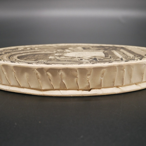 フランス　アンティーク　ドラジェボックス　オーバル フランスアンティークオーバルドラジェボックスB その他素材 cherir