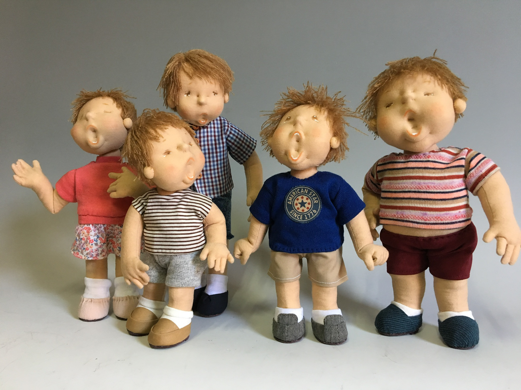 【布人形アート作品】合唱