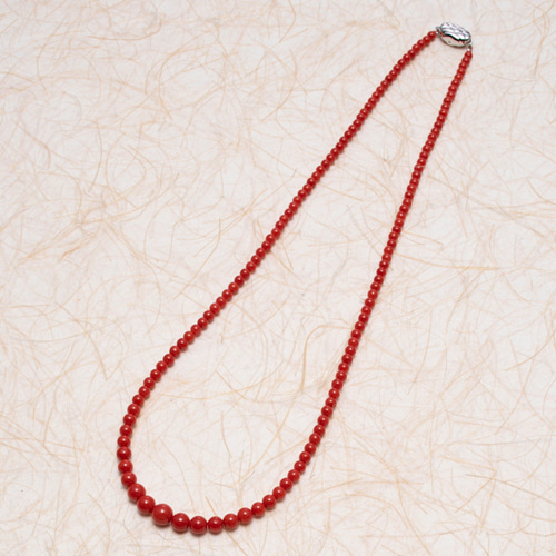 coral】赤珊瑚ネックレス(天然宝石珊瑚) ネックレス coral】赤珊瑚ネックレス(天然宝石珊瑚) ネックレス