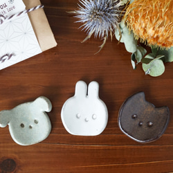 cuteな箸置きセット/イヌ・ネコ・ウサギ 1枚目の画像