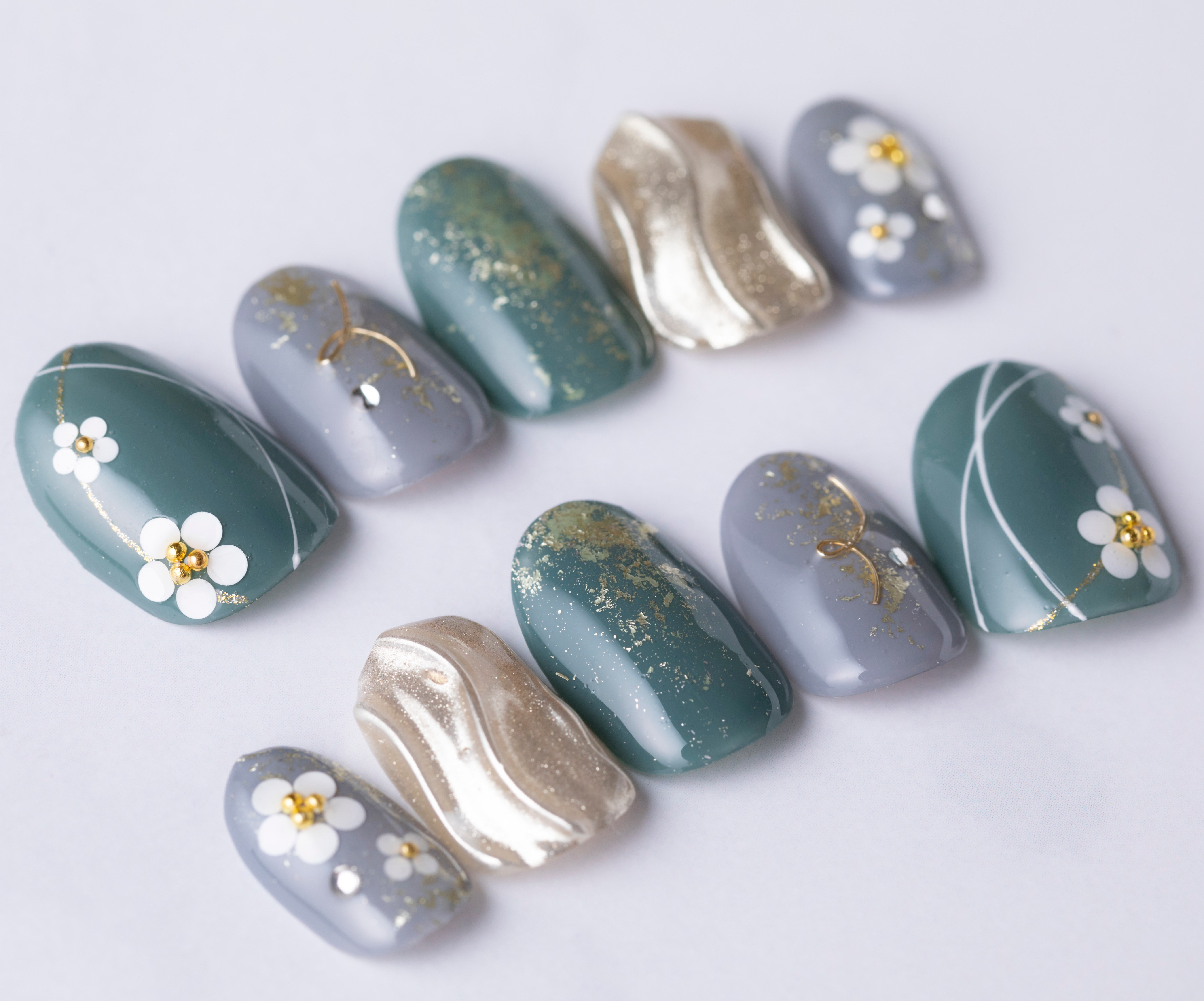 成人式・ネイルチップ