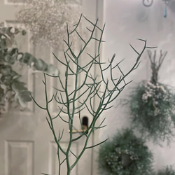 winter bouquet " reindeer " フラワー スワッグ ドライフラワーブーケ コニファー フレッシュ 5枚目の画像