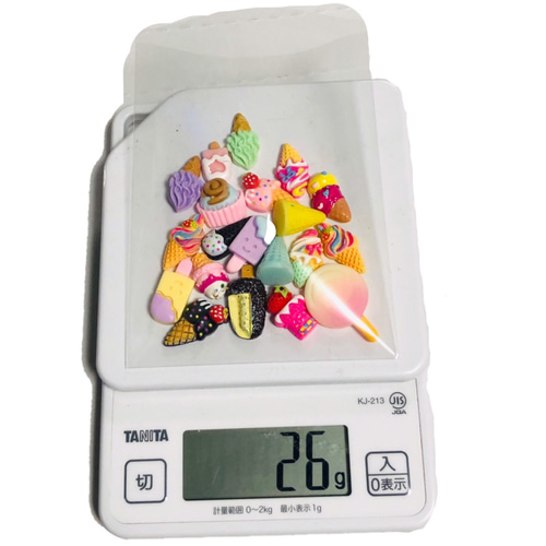 デコレーションパーツ オーダーメイド KIYOHARA デコパーツ ミックス S 全8色 □ Black PaL デコホイップ