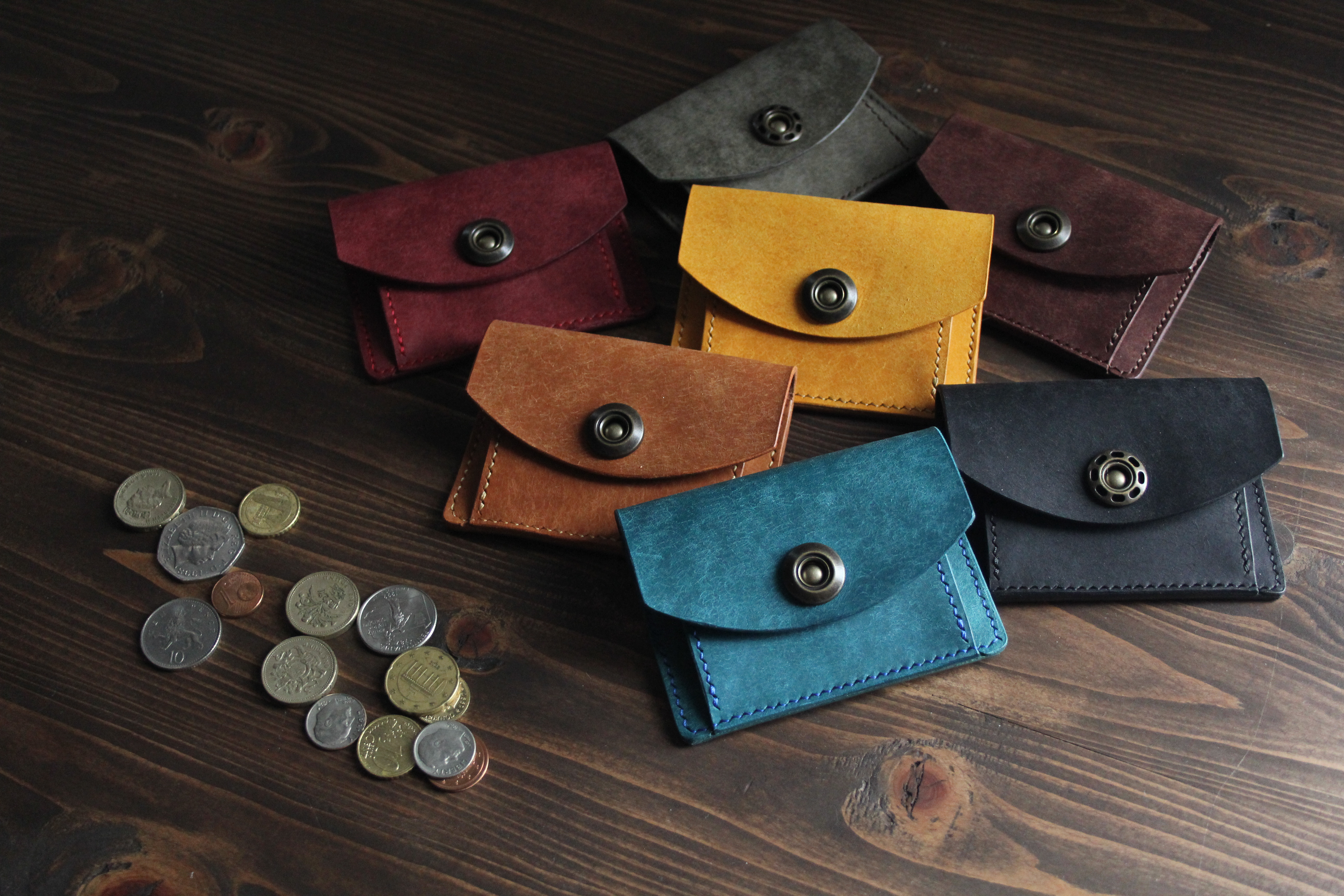 【送料無料】プエブロ　ミニマルウォレット【カラーオーダー可】