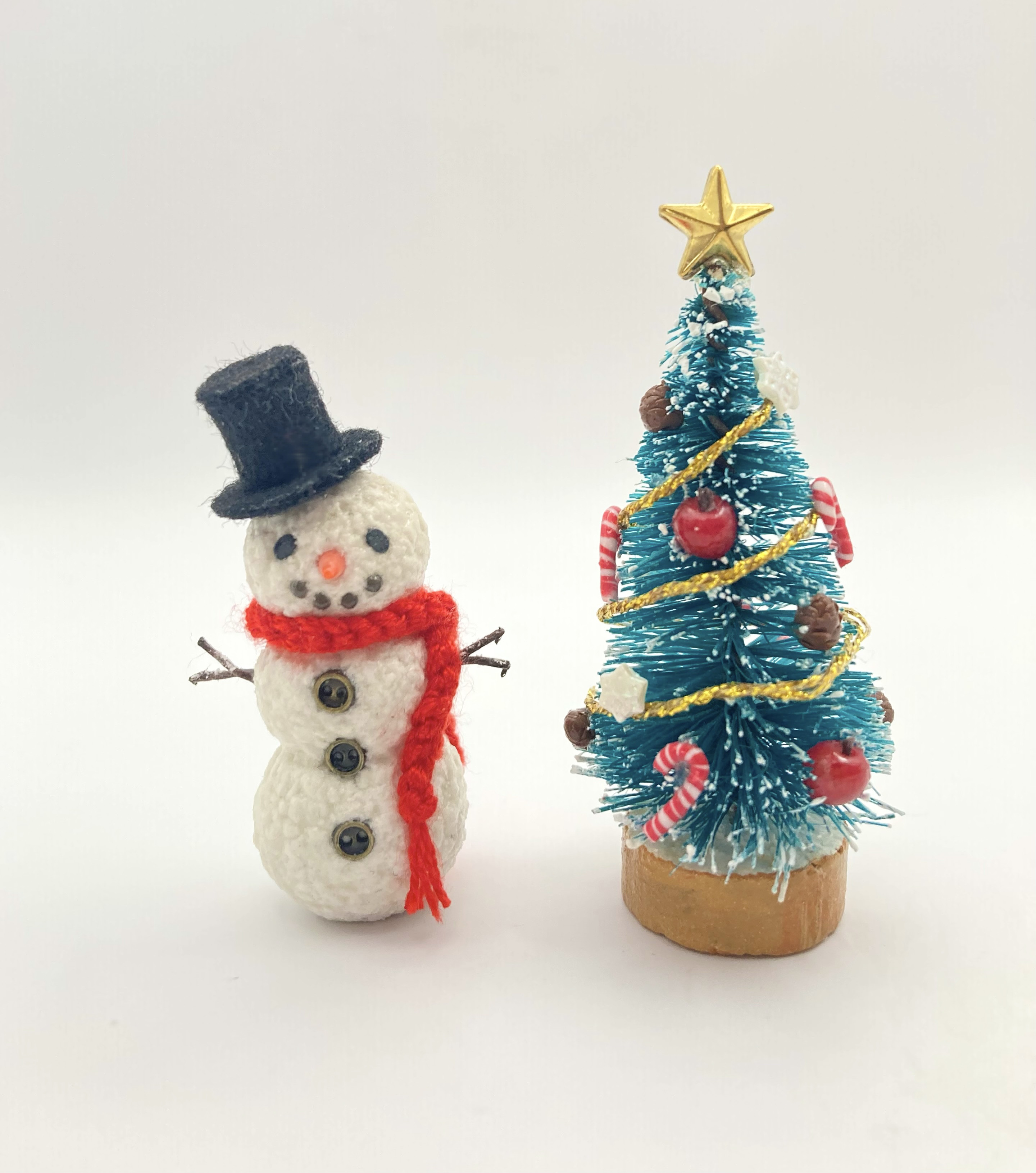 クリスマス やぼったい 雪だるま オーナメント - 装飾ペンダント 冬 