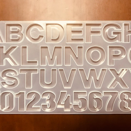 オリジナルレジン】アルファベット・数字オーダーページ