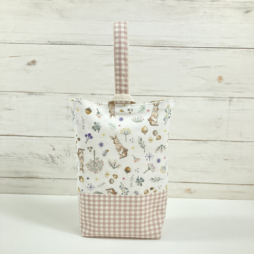 うさぎシルエット ⚪ レッスンバッグ 5点セット - メルカリ