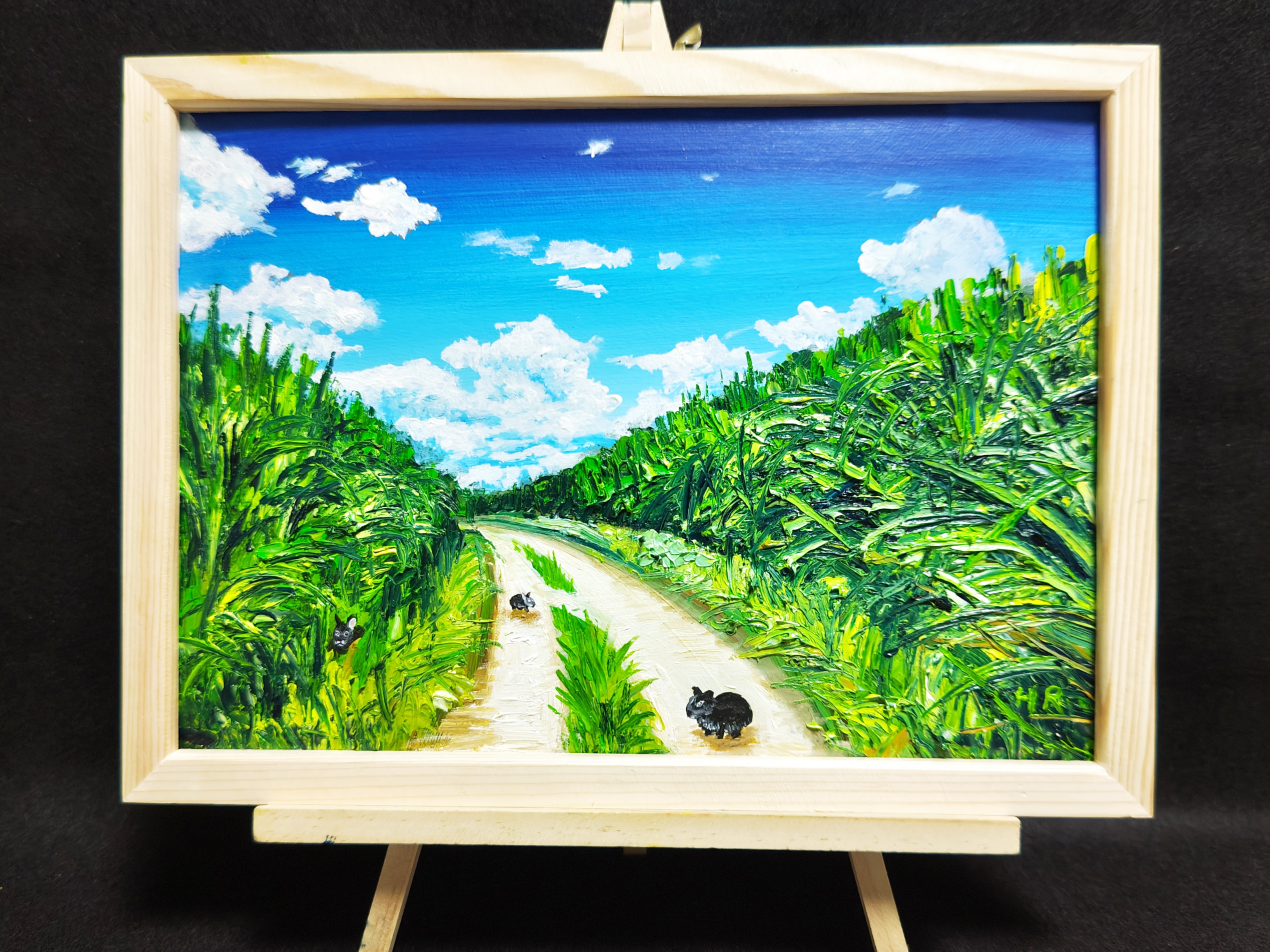 lilyさま　専用　油絵