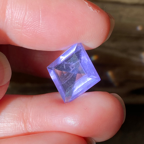 レア♢AAA イットリウム ラベンダーフローライト♢ 藤色が美しい