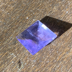 レア♢AAA イットリウム ラベンダーフローライト♢ 藤色が美しい フローライト ルース 09  天然石 20枚目の画像