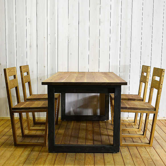 F187\"　大塚家具　ククーロ　W1400　ダイニング5点セット　ナチュラル色 F187