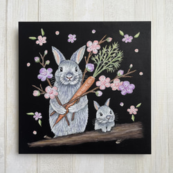 うさぎ 絵画 のおすすめ人気通販｜Creema(クリーマ) ハンドメイド