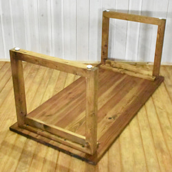 送料無料 幅150㎝ ダイニングテーブル 4点セット 無垢材 RONOJI 茶脚 食卓 机 ダイニングセット 9枚目の画像