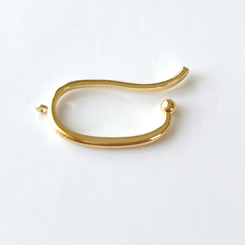 高品質 14kgf イヤーカフ Uカン付き 2ペア4個 14KGF