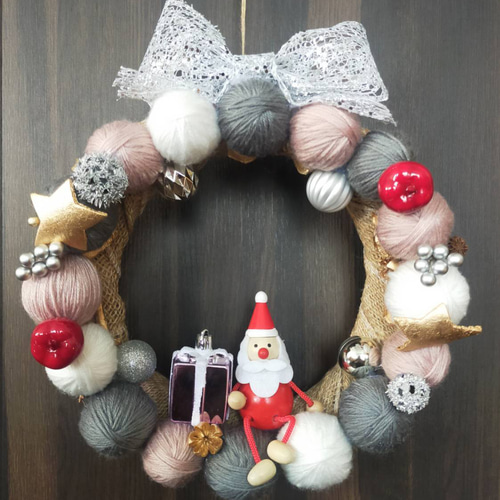 ☆クリスマスリース☆ リース Atelier Totoro 通販 15162135｜Creema