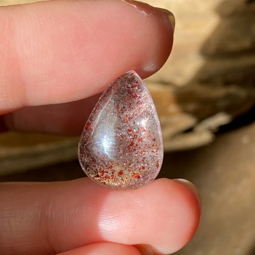 レア ファイヤークォーツ ルース 03 レピドクロサイトイン 天然石