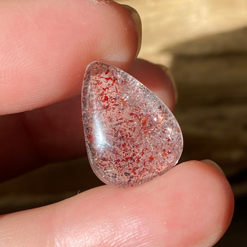 レア ファイヤークォーツ ルース 03 レピドクロサイトイン 天然石